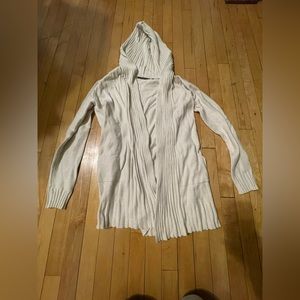 Hooded cardigan